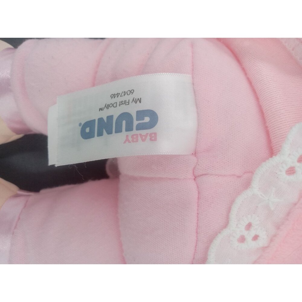 Baby Gund My First Dolly Pink 6047446 Blonde Embroidered Dress Hat - Picture 4 of 5